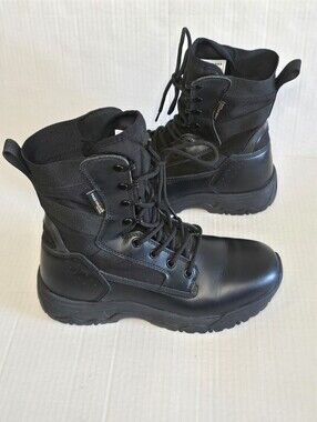 Free Soldier Tactical Combat Boots Military Hiking Black Men's Size US 7 UK 6